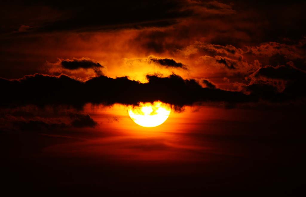 foto,tela,gratis,paisaje,fotografa,idea,El sol poniente que se pone, Sol poniente, Rojo, El sol, De noche