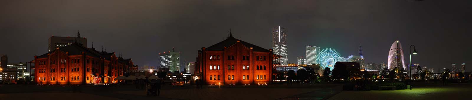 foto,tela,gratis,paisaje,fotografa,idea,Yokohama rojo depsito de ladrillo, Depsito de ladrillo, Sitio de turismo, Costa, Herencia de la industria de modernizacin