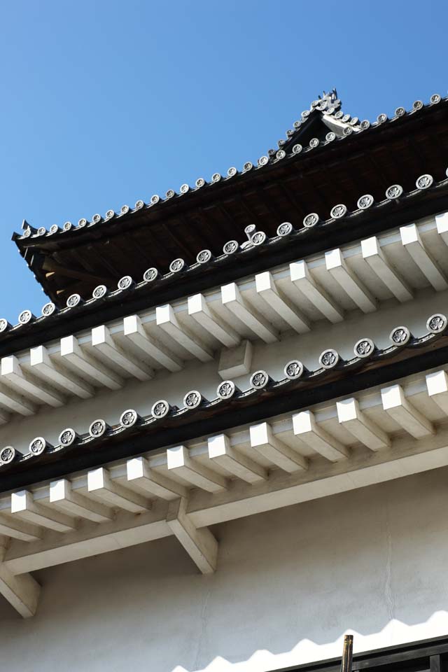 Foto, materiell, befreit, Landschaft, Bild, hat Foto auf Lager,Das Inuyama-jo Burgburgturm, weie Kaiserliche Burg, Etsu Kanayama, Burg, 