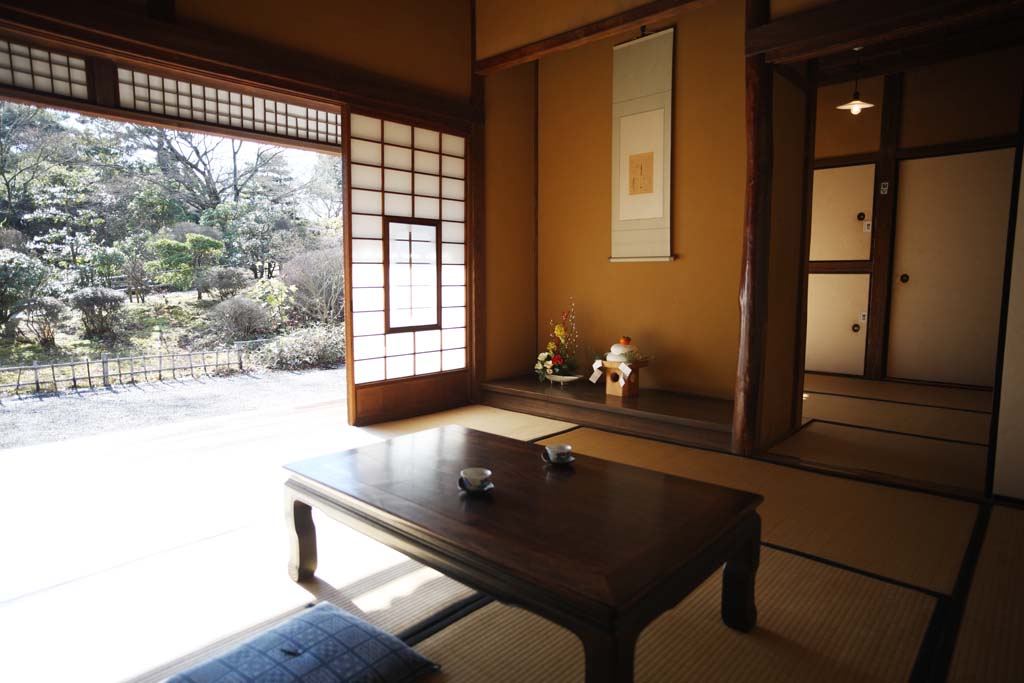 photo,material,free,landscape,picture,stock photo,Creative Commons,Meiji-mura Village Museum Ougai Mori / Soseki Natsume house, building of the Meiji, The Westernization, Japanese-style house, Cultural heritage