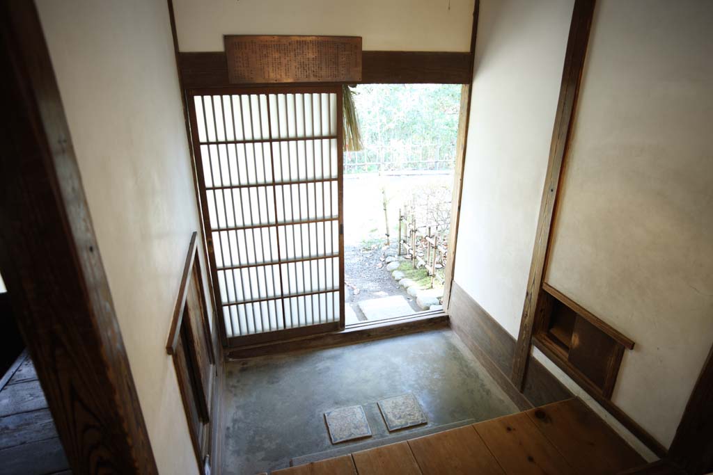 foto,tela,gratis,paisaje,fotografa,idea,Ougai Mori / Soseki Natsume casa del museo de pueblo de Meiji - mura, Construccin del Meiji, La occidentalizacin, Casa japons -style, Herencia cultural