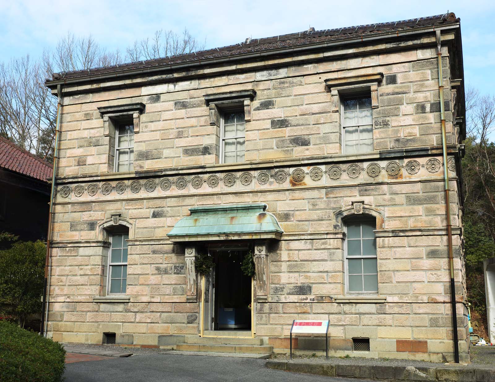 photo,material,free,landscape,picture,stock photo,Creative Commons,Meiji-mura Village Museum Sapporo telephone switching station, building of the Meiji, The Westernization, Western-style building, Cultural heritage