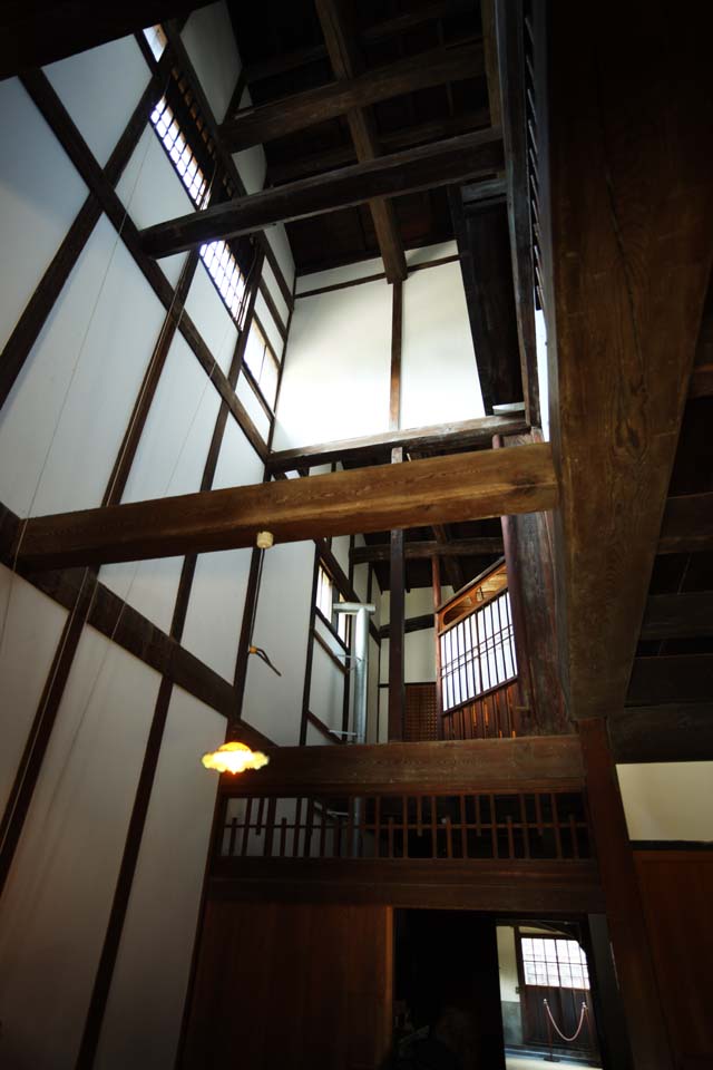 photo, la matire, libre, amnage, dcrivez, photo de la rserve,Une personne de Muse du Village de Meiji-mura maison du pin est, construire du Meiji, Il souffle, Architecture de la tradition, Btiment du Japonais-style