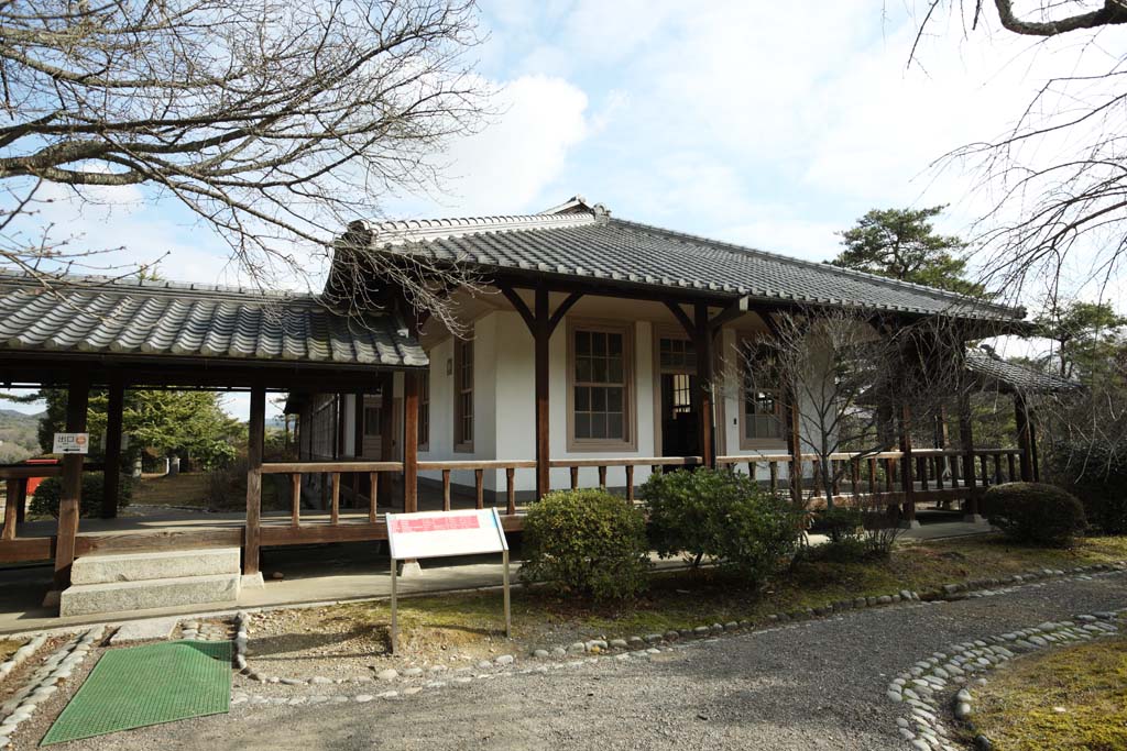 foto,tela,gratis,paisaje,fotografa,idea,Hospital del cuartel de Nagoya del museo de pueblo de Meiji - mura, Construccin del Meiji, La occidentalizacin, Hospital de estilo occidental, Herencia cultural