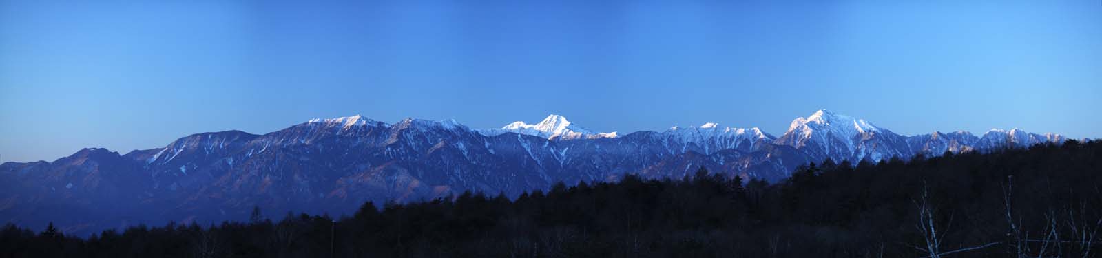 Foto, materieel, vrij, landschap, schilderstuk, bevoorraden foto,Zuidelijke Alpen heel uitzicht, De Alpen, Berg beklimming, Winter berg, De sneeuw