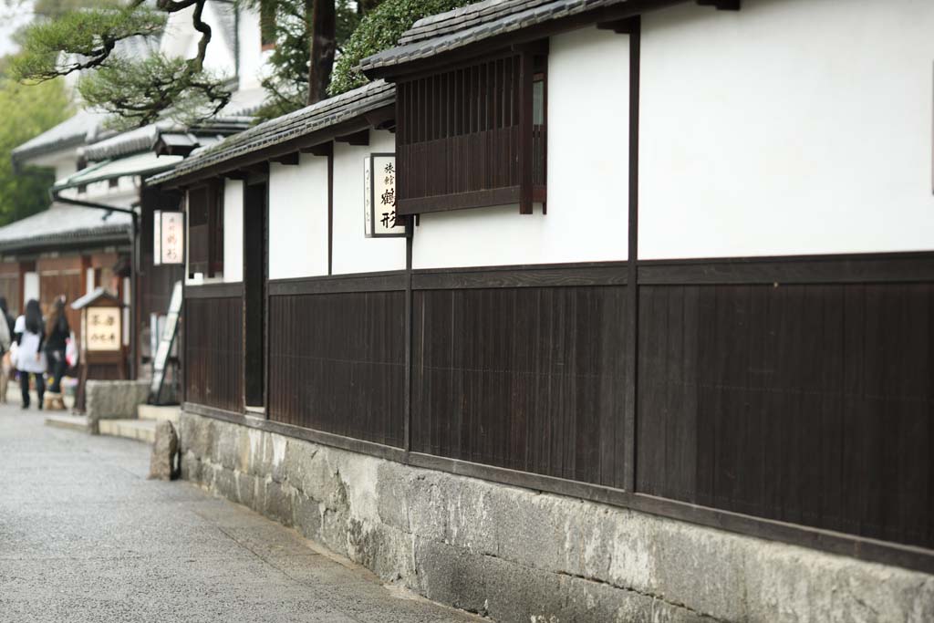 fotografia, materiale, libero il panorama, dipinga, fotografia di scorta,Kurashiki Kurashiki il fiume, Cultura tradizionale, Architettura di tradizione, Cultura giapponese, La storia