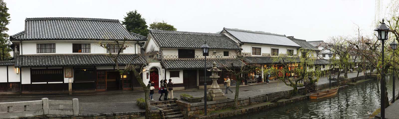 fotografia, materiale, libero il panorama, dipinga, fotografia di scorta,Kurashiki Kurashiki il fiume, Cultura tradizionale, Architettura di tradizione, Cultura giapponese, La storia