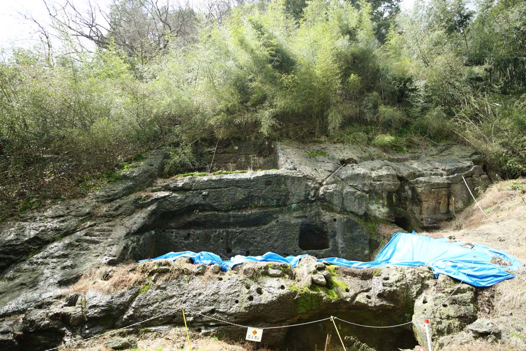 photo, la matire, libre, amnage, dcrivez, photo de la rserve,Un poison du rat arsenical de trace du village de l'Iwami-argent-mine, Escalier, Restes, cimetire, Somo