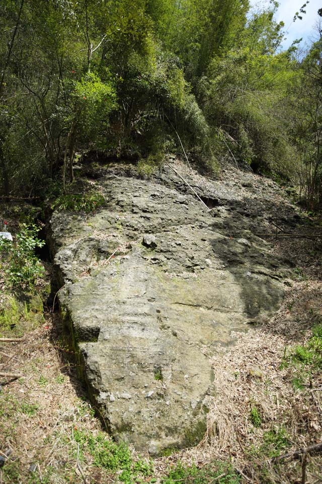 fotografia, materiale, libero il panorama, dipinga, fotografia di scorta,Un veleno di ratto di arsenicale da traccia di villaggio di Iwami-argento-miniera, Gradini, Resti, cimitero, Somo