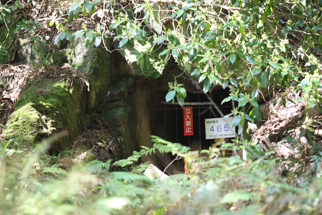 Foto, materiell, befreit, Landschaft, Bild, hat Foto auf Lager,Tunnel der Iwami-Silber-Grube, Die Galerie, Vene, Eine ewige Anzahlung, Somo