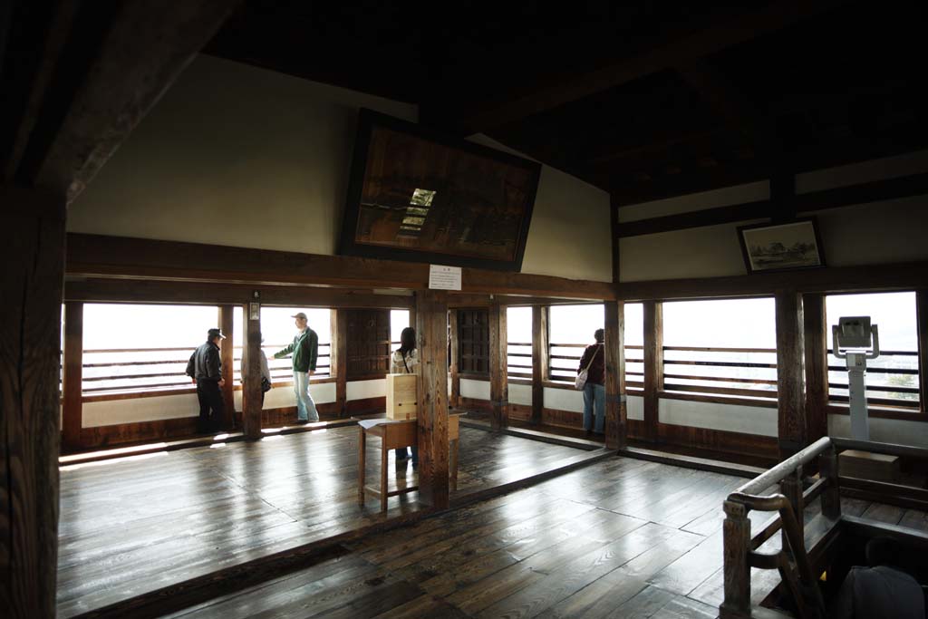 photo,material,free,landscape,picture,stock photo,Creative Commons,Matsue-jo Castle, pillar, beam, castle, Ishigaki