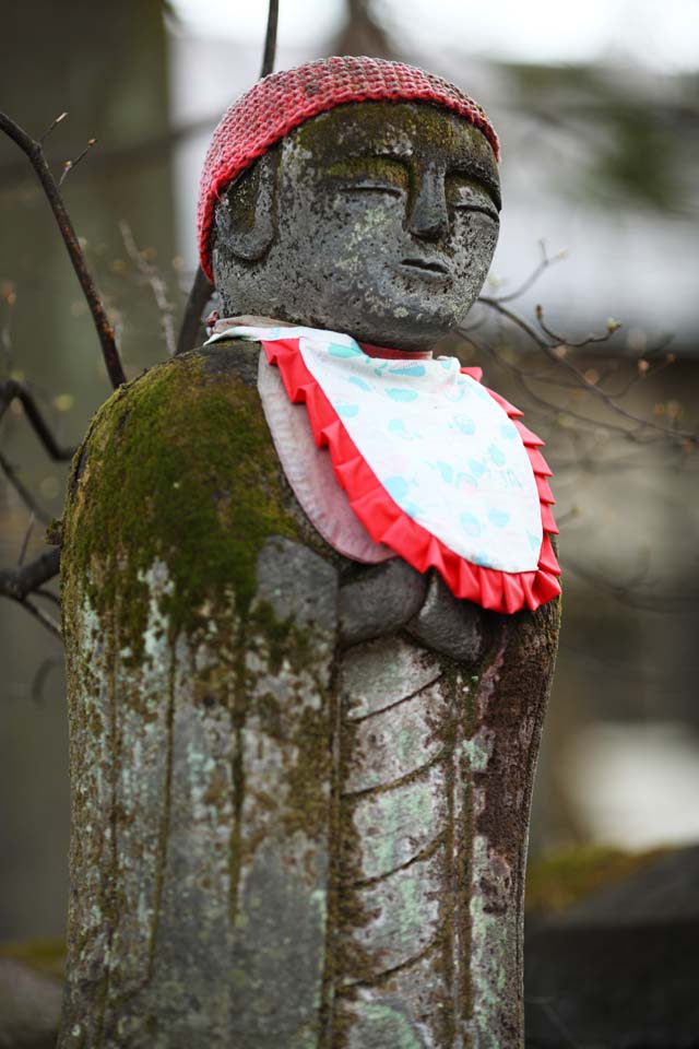 foto,tela,gratis,paisaje,fotografa,idea,Templo de primavera de luz de fuente termal de Kusatsu, Monte. Kusatsu, Escalera de piedra, Buddhism, Tutor deidad de nios