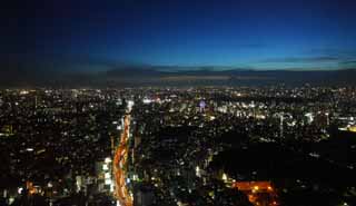 photo,material,free,landscape,picture,stock photo,Creative Commons,Tokyo whole view, Shibuya, high-rise building, Shinjuku, The downtown area