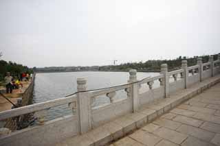 Foto, materieel, vrij, landschap, schilderstuk, bevoorraden foto,Horai Mizuki ankerplaats, Stenig bruggen, Water dwingt, Kasteel, Bezoekende touristenplaats stip