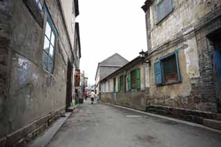 fotografia, materiale, libero il panorama, dipinga, fotografia di scorta,Yantai architettura moderna, facendo il turista macchia, Architettura moderna, Un vicolo, ricorso