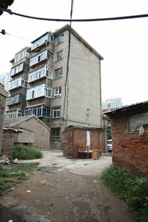 Foto, materiell, befreit, Landschaft, Bild, hat Foto auf Lager,Yantai-Wohnung, das Besichtigen von Stelle, Moderne Architektur, Eine Gasse, Leben