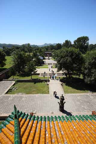 fotografia, materiale, libero il panorama, dipinga, fotografia di scorta,YongyoutempleStupa di cottage di montagna che passa l'estate, Teca buddista, Chaitya, torre, Ch'ing