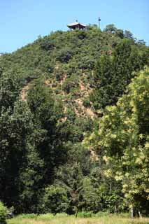 Foto, materiell, befreit, Landschaft, Bild, hat Foto auf Lager,Der bersommernde Gebirgshtte Minamiyama Schnee, Eine Welle, Der mountaintop, Monument, Ch'ing