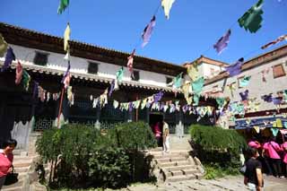 photo,material,free,landscape,picture,stock photo,Creative Commons,Putuo Zongcheng Temple, Tibet, Chaitya, , Faith