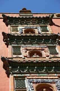 Foto, materieel, vrij, landschap, schilderstuk, bevoorraden foto,Putuo Zongcheng Temple, Tibet, Chaitya, Trouw, Boeddhist afbeelding