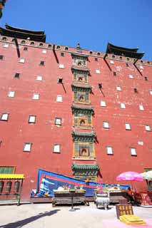 photo,material,free,landscape,picture,stock photo,Creative Commons,Putuo Zongcheng Temple, Tibet, Chaitya, Faith, 