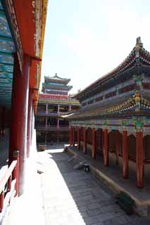 photo,material,free,landscape,picture,stock photo,Creative Commons,Putuo Zongcheng Temple, Tibet, Chaitya, Faith, Rich coloring