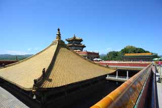 photo,material,free,landscape,picture,stock photo,Creative Commons,Putuo Zongcheng Temple, Tibet, Chaitya, Faith, Rich coloring