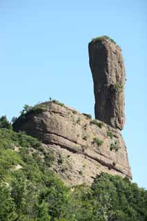 fotografia, materiale, libero il panorama, dipinga, fotografia di scorta,Vetta di martello di slitta, peso di bastone, Mt. peso di bastone, pietra, Pietre stranamente plasmate