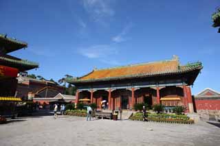 Foto, materieel, vrij, landschap, schilderstuk, bevoorraden foto,Puning tempel, Groot standbeeld van De boeddha tempel, Chaitya, Trouw, Wierook houder