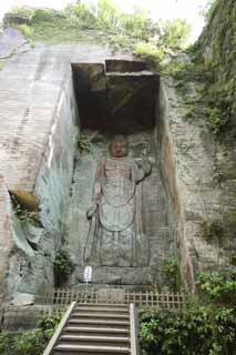 Foto, materieel, vrij, landschap, schilderstuk, bevoorraden foto,100 Mt. Ontmoette shaku Kannon, Boeddhisme, Boeddhist afbeelding, De Kannon, Trouw