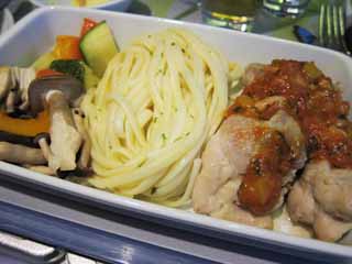 photo,material,free,landscape,picture,stock photo,Creative Commons,An in-flight meal, Chicken, Korean food, mushroom, cucumber