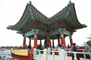 photo,material,free,landscape,picture,stock photo,Creative Commons,A stone cavern hermitage bell tower, Rich coloring, Buddhism remains, Shouguang, Chaitya