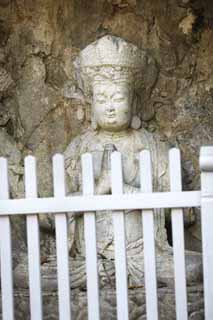 Foto, materiell, befreit, Landschaft, Bild, hat Foto auf Lager,Ein HangzhouLingyingTemple-Bild von Buddha schrieb auf die polierte Klippe, Buddhismus, Ishibotoke, Buddhistisches Bild, Faith