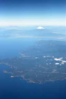 photo,material,free,landscape,picture,stock photo,Creative Commons,Mt. Fuji, Gulf of Suruga, Mt. Fuji, Cape Iro-zaki, Izu Peninsula