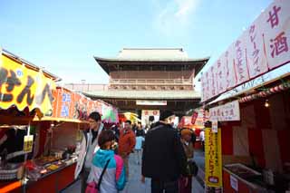 photo,material,free,landscape,picture,stock photo,Creative Commons,Kawasakidaishi, New Year's visit to a Shinto shrine, I roast a cuttlefish, Roast giblets, The immovable bar exam
