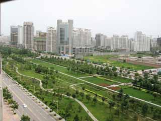 Foto, materiell, befreit, Landschaft, Bild, hat Foto auf Lager,Eine Stadt von Xi'an, Park, Gebude, Eine Wohnung, Promenade