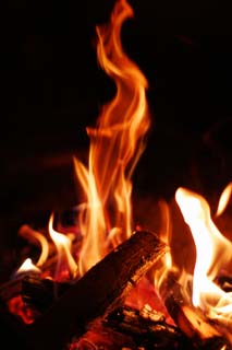 photo,material,free,landscape,picture,stock photo,Creative Commons,Roar of flames, bonfire, fire, firewood, burning