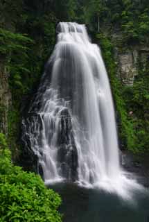 photo,material,free,landscape,picture,stock photo,Creative Commons,Bandokoro-otaki Falls, waterfall, water, river, splash