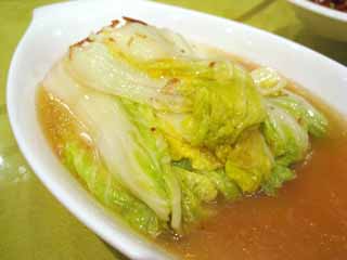 photo,material,free,landscape,picture,stock photo,Creative Commons,A Chinese cabbage, Chinese cabbage, fry-up, Vegetables, Chinese food