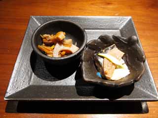 fotografia, material, livra, ajardine, imagine, proveja fotografia,O hors-d'oeuvres da comida japonesa, Comida japonesa, Comida ferveu e temperado, peixe, raiz de loto