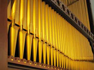 photo,material,free,landscape,picture,stock photo,Creative Commons,A pipe organ, musical instrument, pipe, An organ, Gold