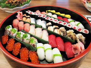 fotografia, material, livra, ajardine, imagine, proveja fotografia,Toque sushi, atum, Aoyagi, Rolo de atum, Quanto
