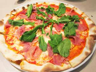 photo, la matire, libre, amnage, dcrivez, photo de la rserve,Une pizza du jambon de l'uncured, Cuire, Nourriture, , 