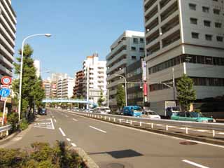 fotografia, materiale, libero il panorama, dipinga, fotografia di scorta,Secondo Komazawa, strada, Nakameguro, Un cavalcavia, 