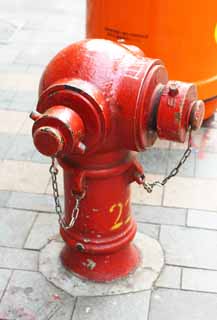 Foto, materiell, befreit, Landschaft, Bild, hat Foto auf Lager,Ein Feuerhydrant, Brandbekmpfend, Feuer, Rot, 