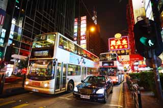 photo,material,free,landscape,picture,stock photo,Creative Commons,Night Hong Kong, Neon, Turnout, store, signboard