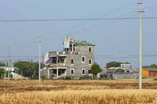 fotografia, materiale, libero il panorama, dipinga, fotografia di scorta,cun di ya di qiang, Le rovine, scultura, [un grembo di pietra] Una torre, Io sono Occidentale-stile