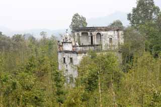 fotografia, materiale, libero il panorama, dipinga, fotografia di scorta,Xiang di Ma da molto, Le rovine, scultura, [un grembo di pietra] Una torre, Io sono Occidentale-stile