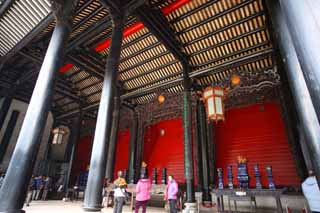 photo,material,free,landscape,picture,stock photo,Creative Commons,Chen Clan Temple, Chinese private industrial arts building, brick sculpture, southern noble, Decoration