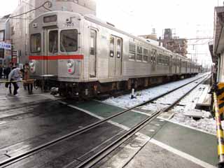 fotografia, materiale, libero il panorama, dipinga, fotografia di scorta,Una pista nevosa, ferrovia, treno, , 